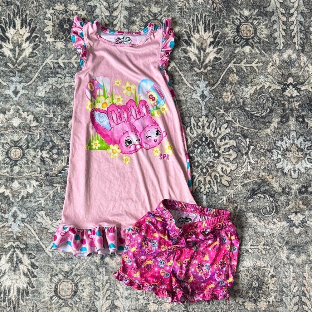 3 for $25- Shopkins Girls PJ Set